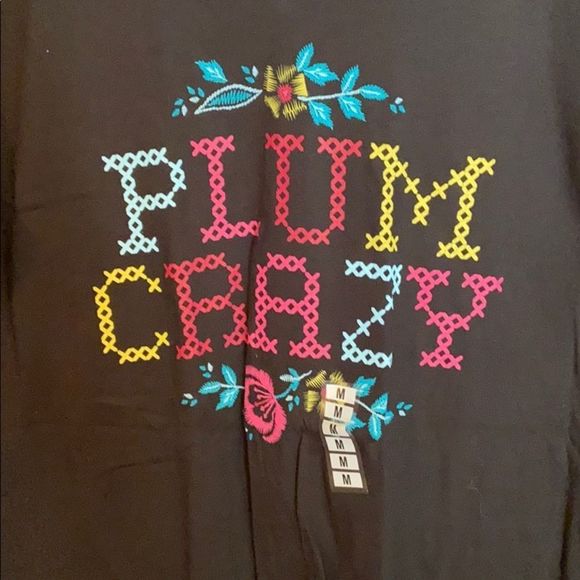 🚨 Junk Gypsy plum crazy t-shirt - Picture 2 of 5